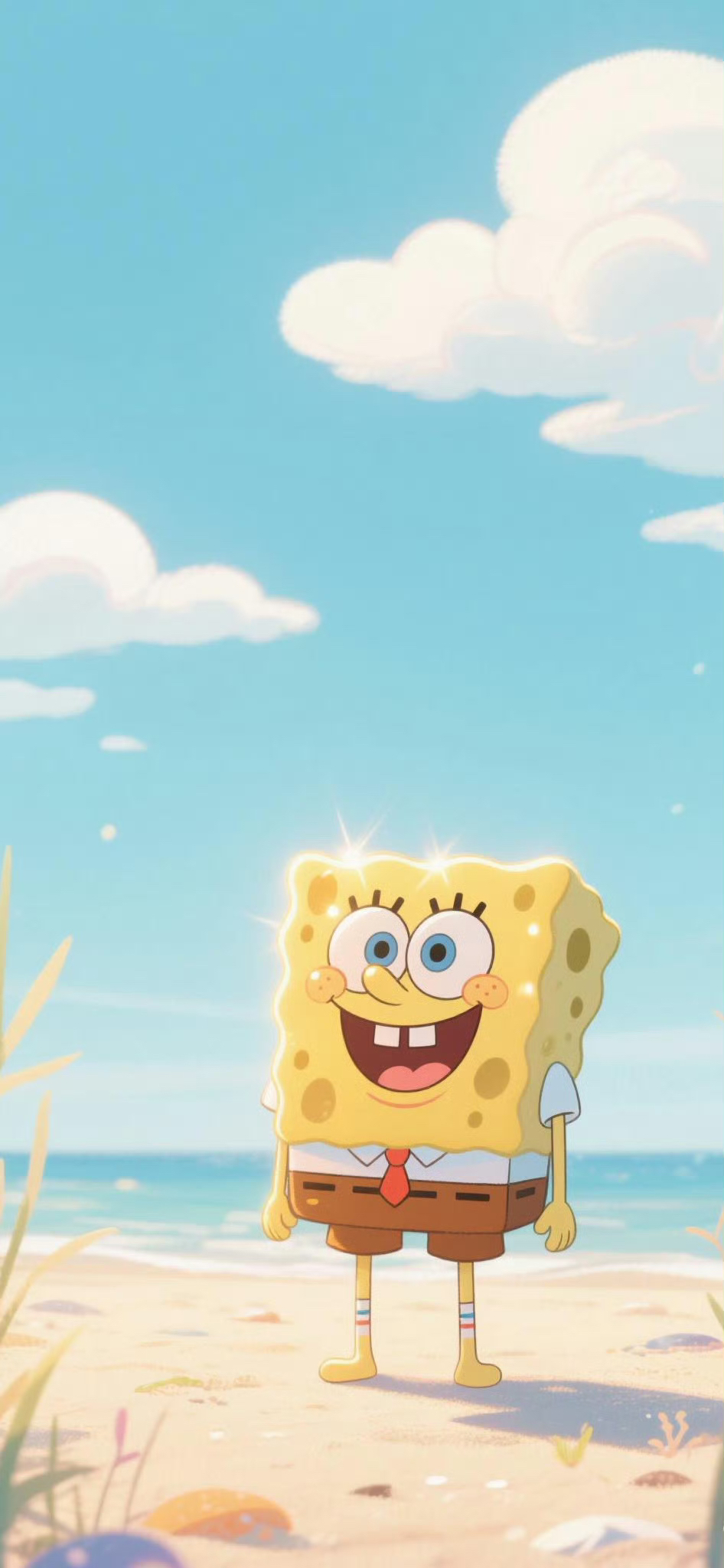 海绵宝宝拼图手机版下载(海绵宝宝拼接图片壁纸三张带字)-第3张图片-QuickQ官网